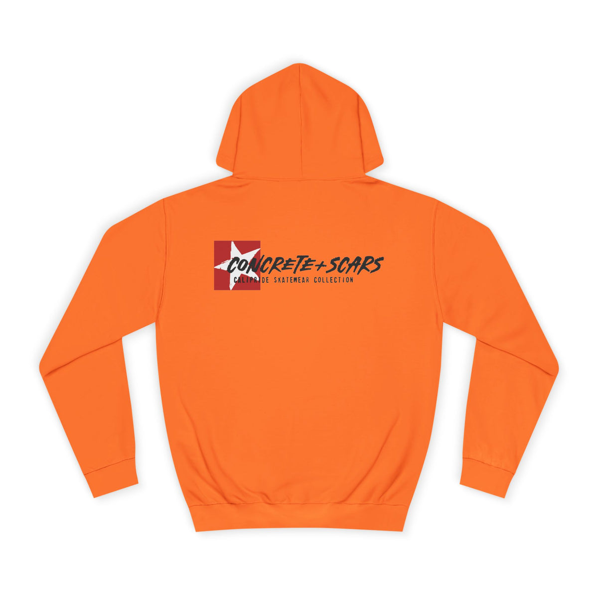 Concrete & Scars Skatewear Collection - C & S Signature Logo, Graphic Hoodie — CaliPride Clothing