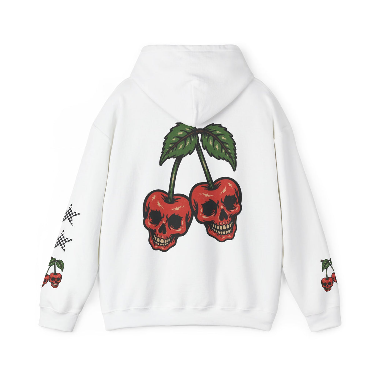 Skate & Surf Collection - Angry Cherry, Graphic Hoodie | CaliPride Clothing