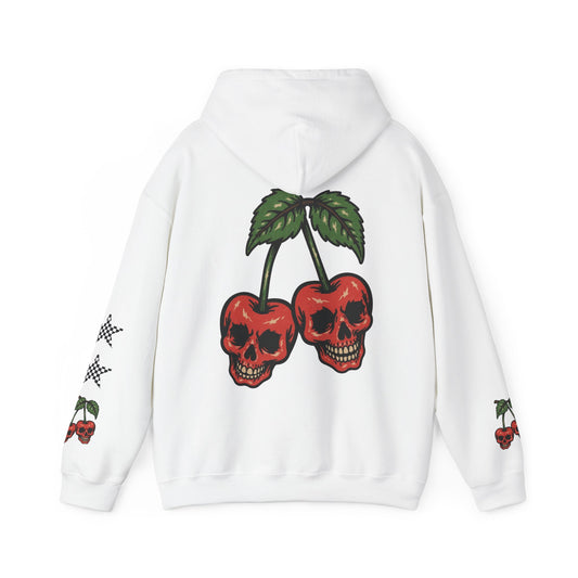 Skate & Surf Collection - Angry Cherry, Graphic Hoodie | CaliPride Clothing