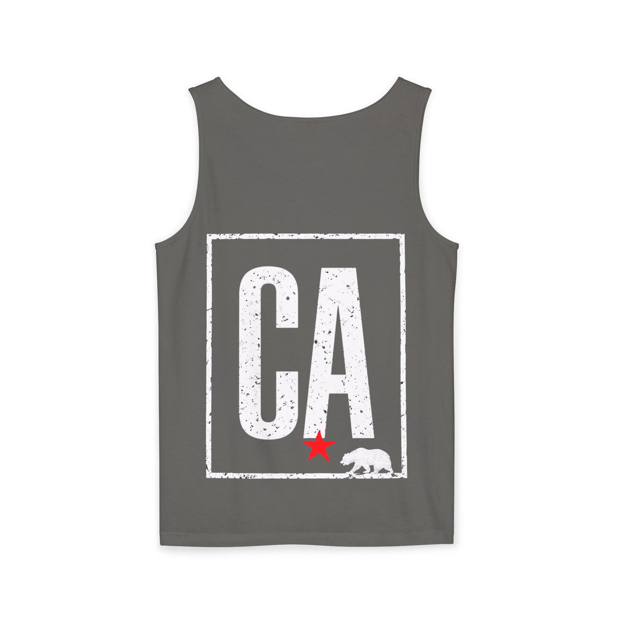 Surf & Beach Collection - CA State Bear, Tank Top | CaliPride Clothing