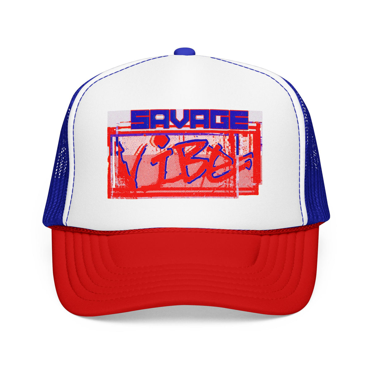 Urban Underground Collection - Bold & Big Color Vibes, Savage Vibe Foam Trucker Hat – DFT printing