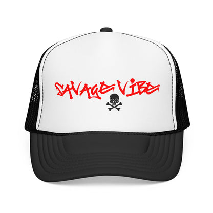 Urban Underground Collection - Savage Vibes, Trucker Hat - CailPride Clothing