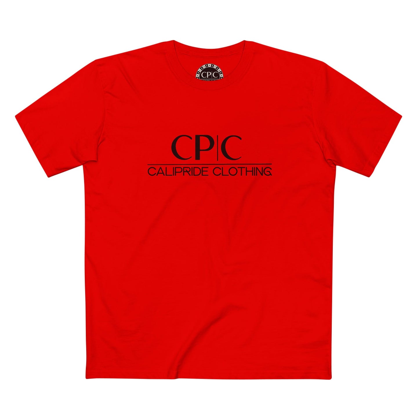 CP | C Elite branded T Shirt - CaliPride Clothing, black logo