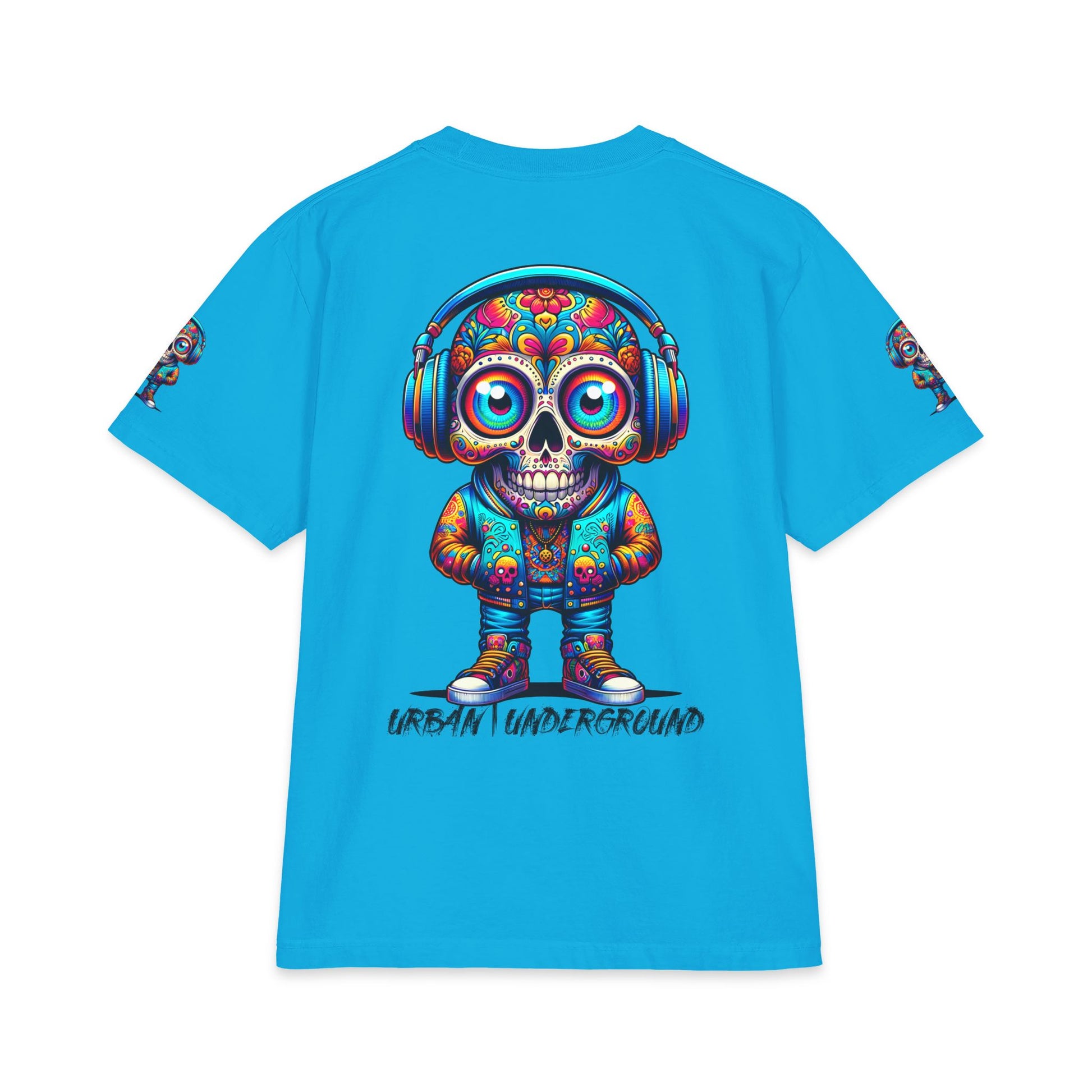 Urban Underground Collection - Neon Drip, Lil' Sugar, Graphic 4-way T Shirt - CaliPride Clothing