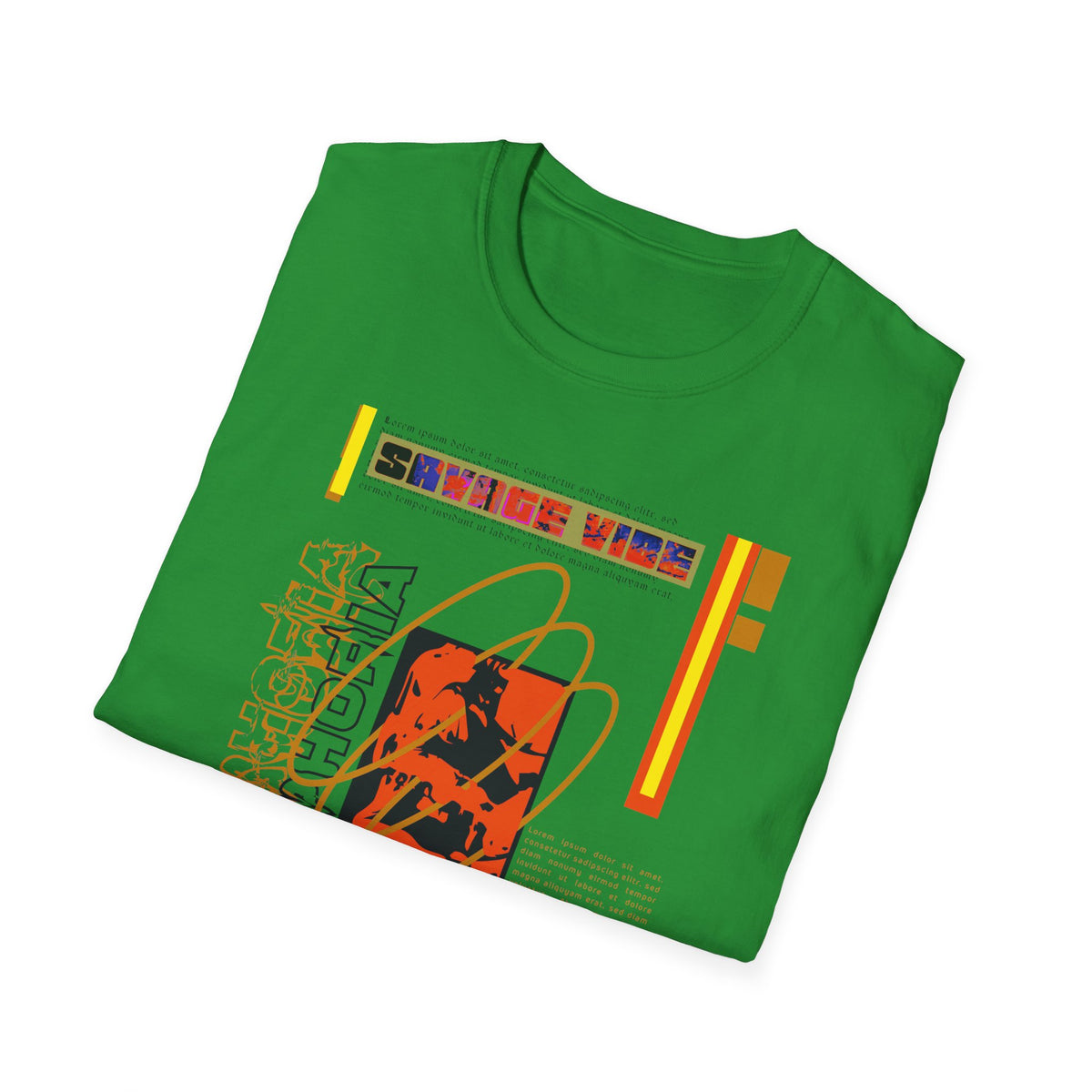 Urban Underground Collection - Savage Vibe, Euphoria 66, Graphic T Shirt - CaliPride Clothing