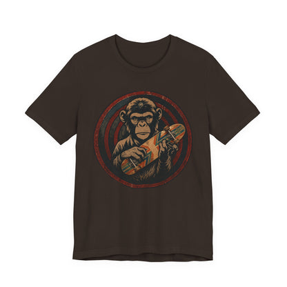 Skate & Surf Collection - Chimpin' Around, Graphic T-Shirt - CaliPride Clothing