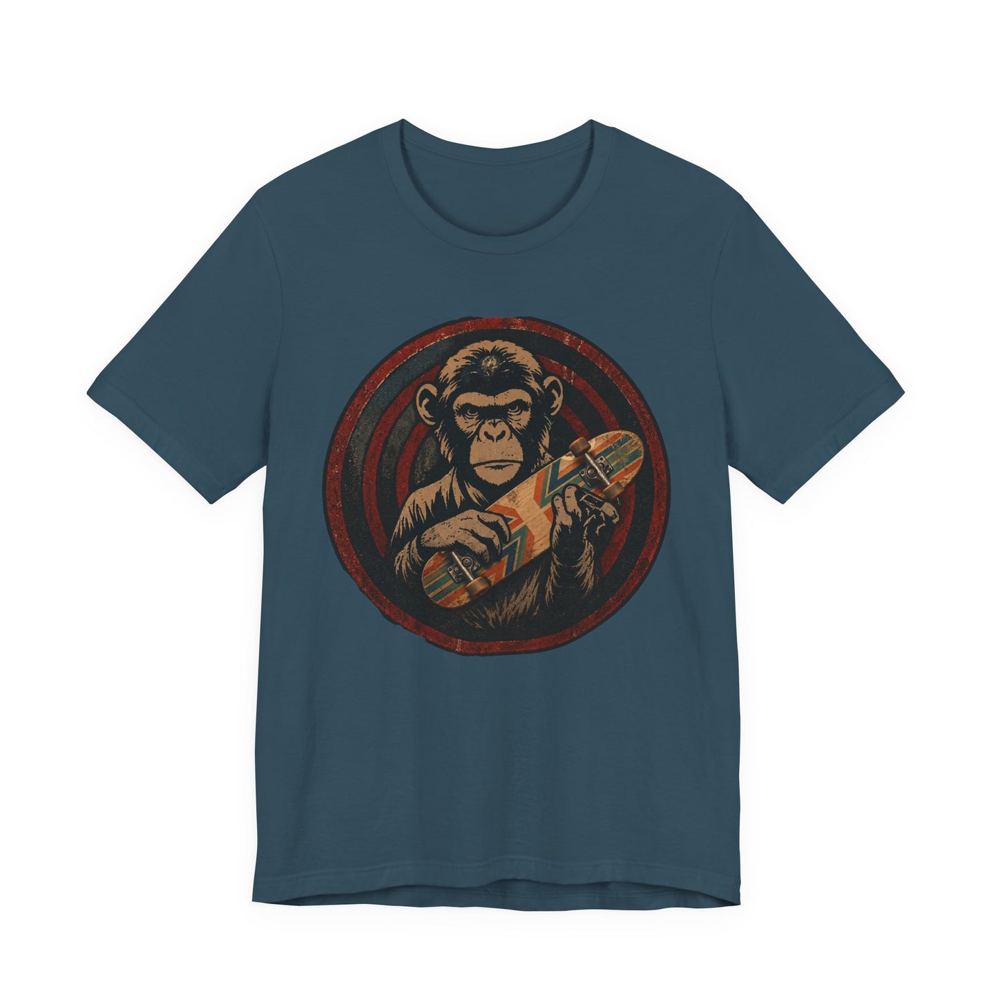 Skate & Surf Collection - Chimpin' Around, Graphic T-Shirt - CaliPride Clothing