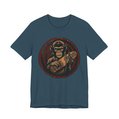 Skate & Surf Collection - Chimpin' Around, Graphic T-Shirt - CaliPride Clothing