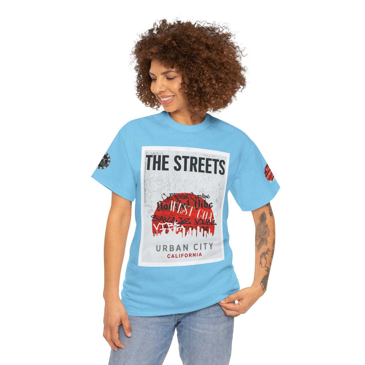 Urban Underground Collection - Skyline Series, "THE STREETS" Graphic T Shirt — CP|C Elite