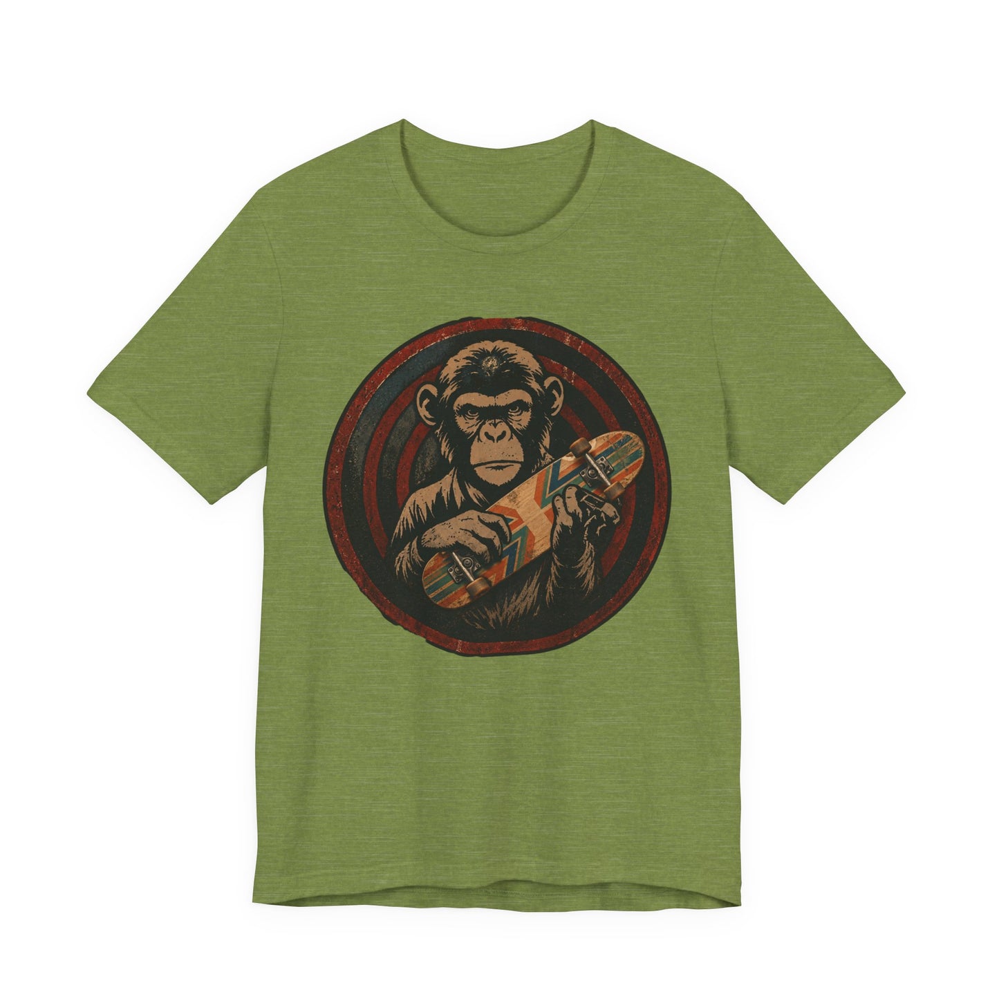 Skate & Surf Collection - Chimpin' Around, Graphic T-Shirt - CaliPride Clothing