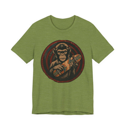 Skate & Surf Collection - Chimpin' Around, Graphic T-Shirt - CaliPride Clothing