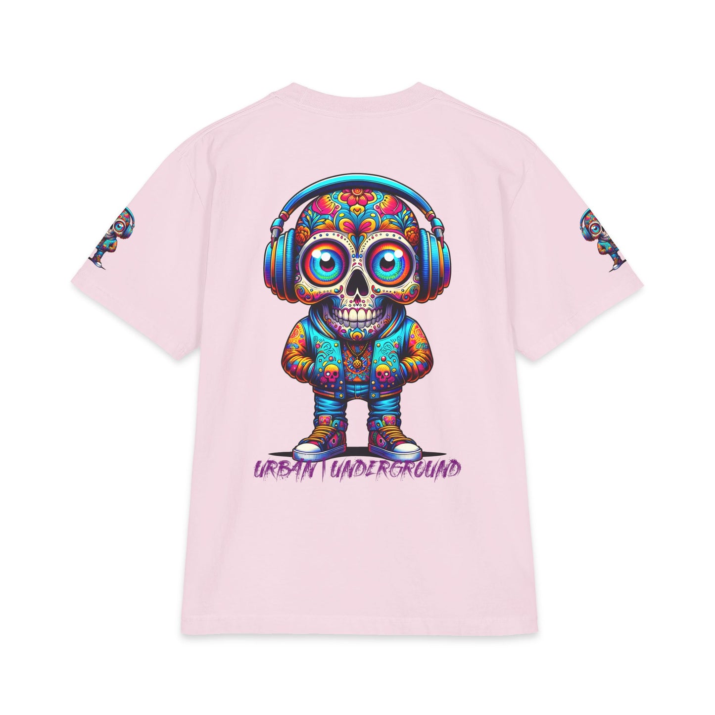 Urban Underground Collection - Neon Drip, Lil' Sugar, Graphic 4-way T Shirt - CaliPride Clothing