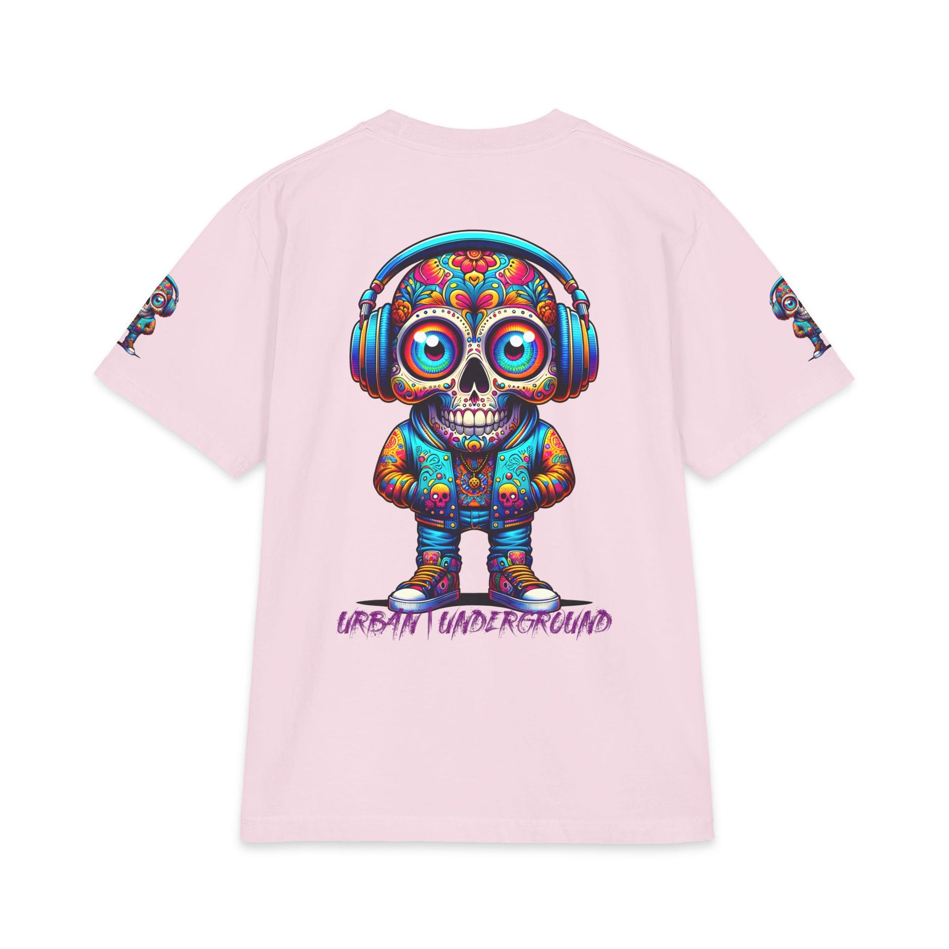 Urban Underground Collection - Neon Drip, Lil' Sugar, Graphic 4-way T Shirt - CaliPride Clothing