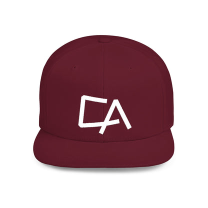 Urban Underground Collection - "CA" California, Embroidered Snapback Flat bill hat - CaliPride Clothing