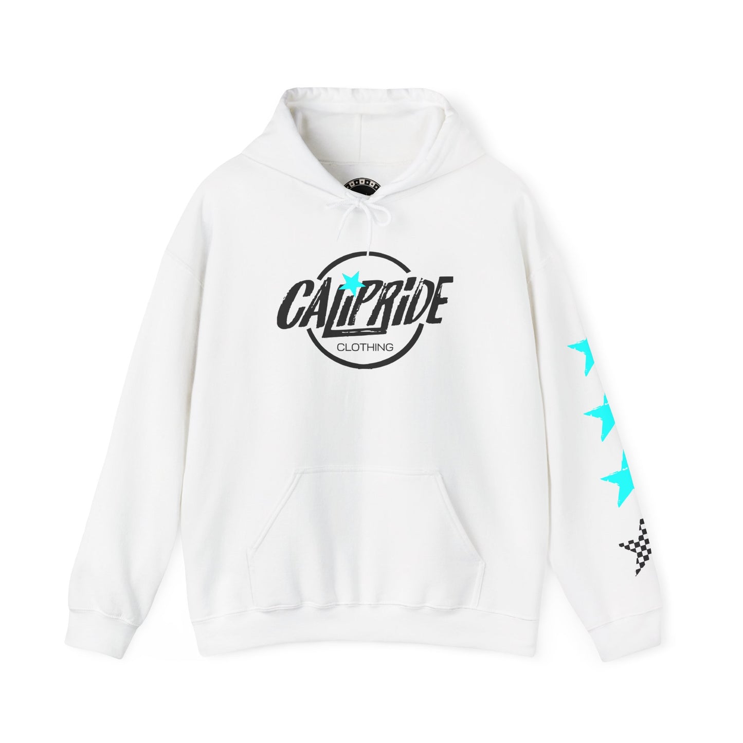 'West Coast Vibe' Graphic Hoodie w Stars - Multiple colors | CaliPride Clothing