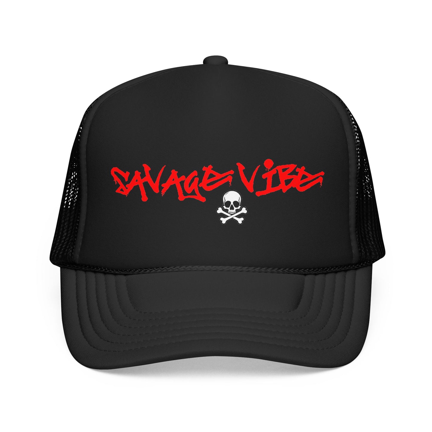 Urban Underground Collection - Savage Vibes, Trucker Hat - CailPride Clothing