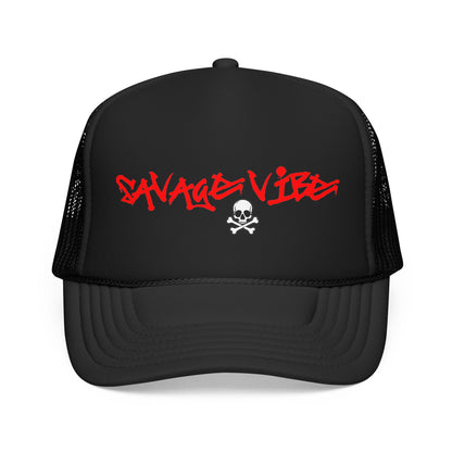 Urban Underground Collection - Savage Vibes, Trucker Hat - CailPride Clothing