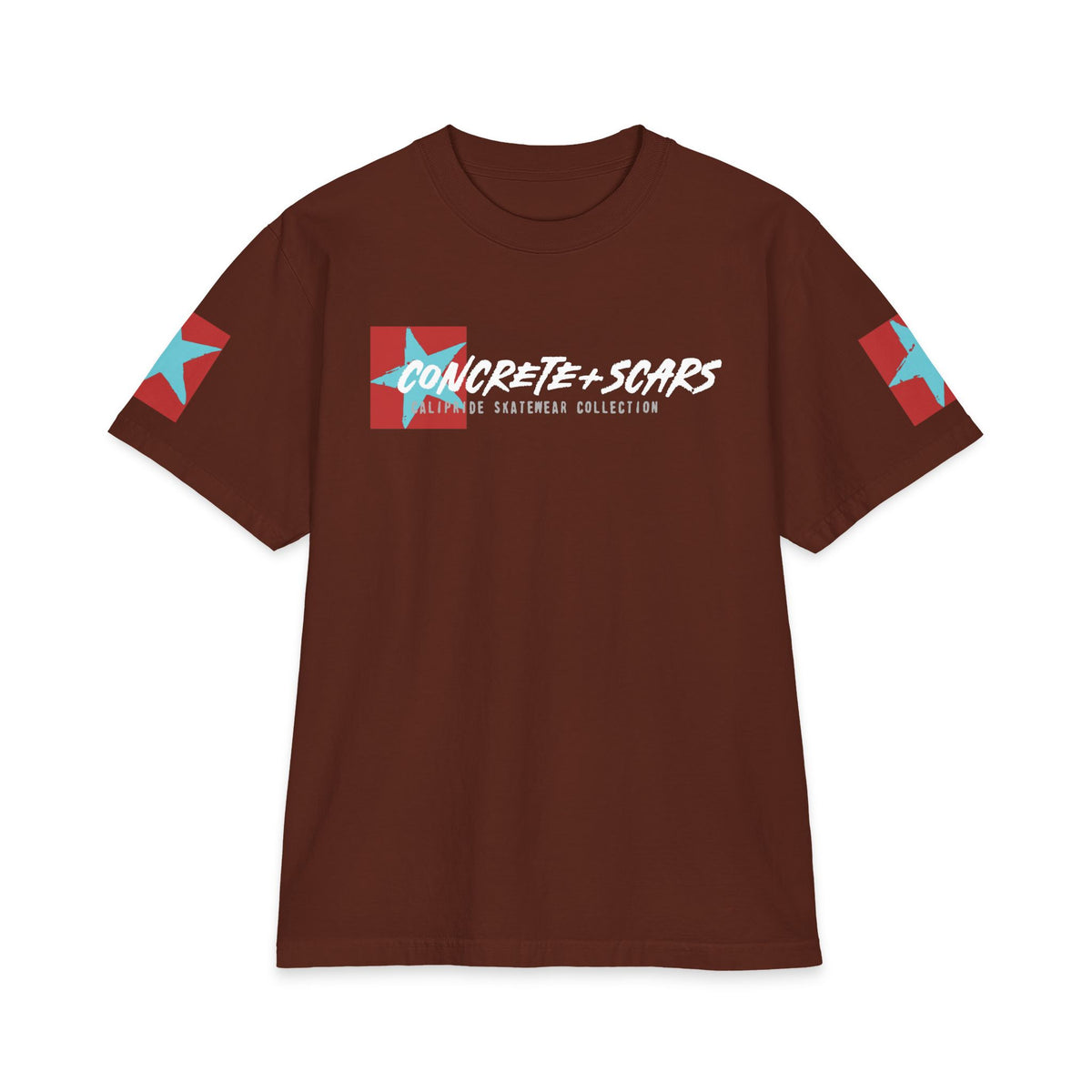Concrete + Scars Skatewear Collection - C+S Signature Logo, Graphic T-Shirt — CaliPride Clothing