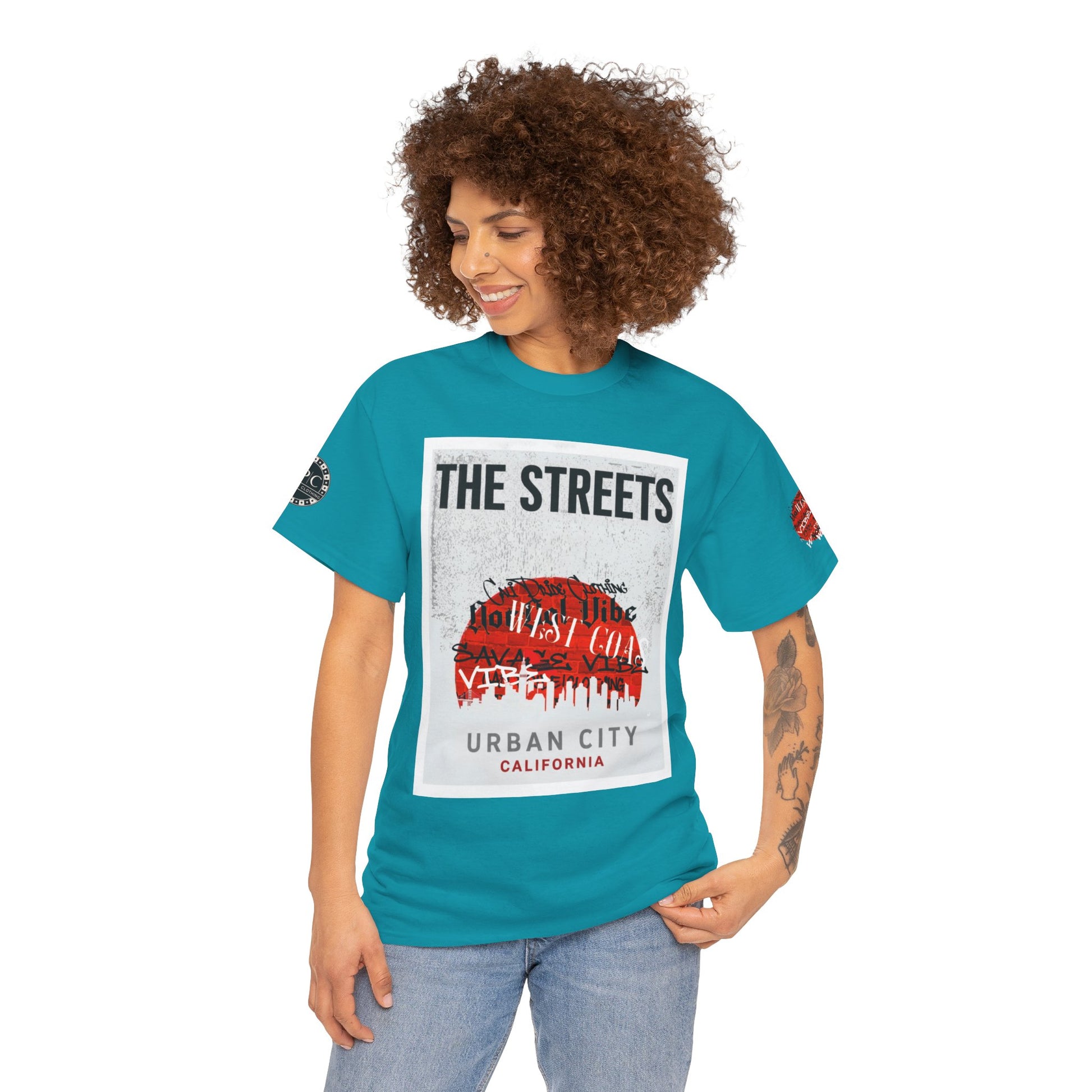 Urban Underground Collection - Skyline Series, "THE STREETS" Graphic T Shirt — CP|C Elite