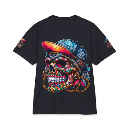 Urban Underground Collection - Neon Drip, Gangsta', Graphic 4-way T Shirt - CaliPride Clothing