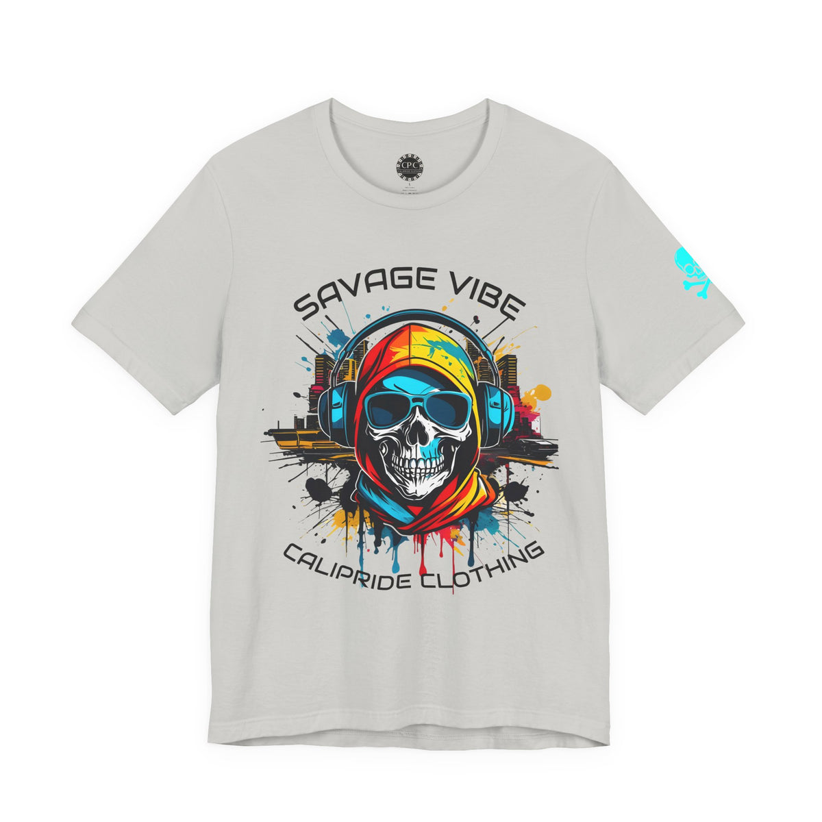 Urban Underground Collection - Skull Beats, Urban Graphic T - Shirt - CaliPride Clothing