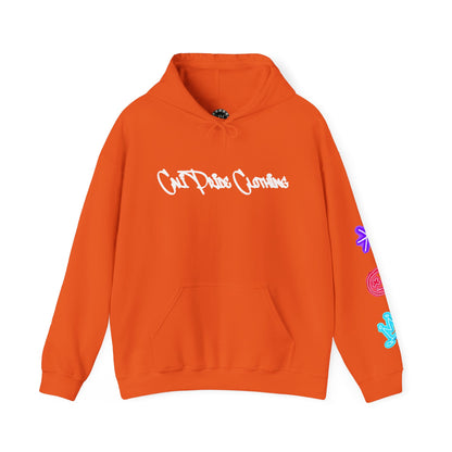 Skate & Surf Collection - Neon Skizzy Skater Graphic Hoodie, multiple colors | CaliPride Clothing