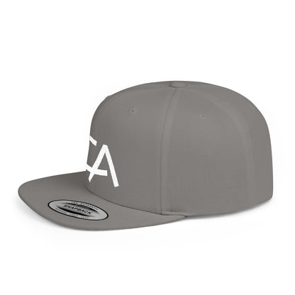 Urban Underground Collection - "CA" California, Embroidered Snapback Flat bill hat - CaliPride Clothing