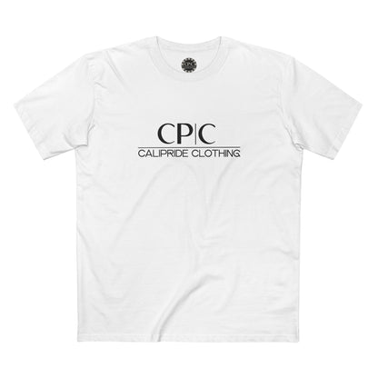 The Elite Collection - Signature Essentials, CP | C, Premium T-Shirt, black logo - CaliPride Clothing