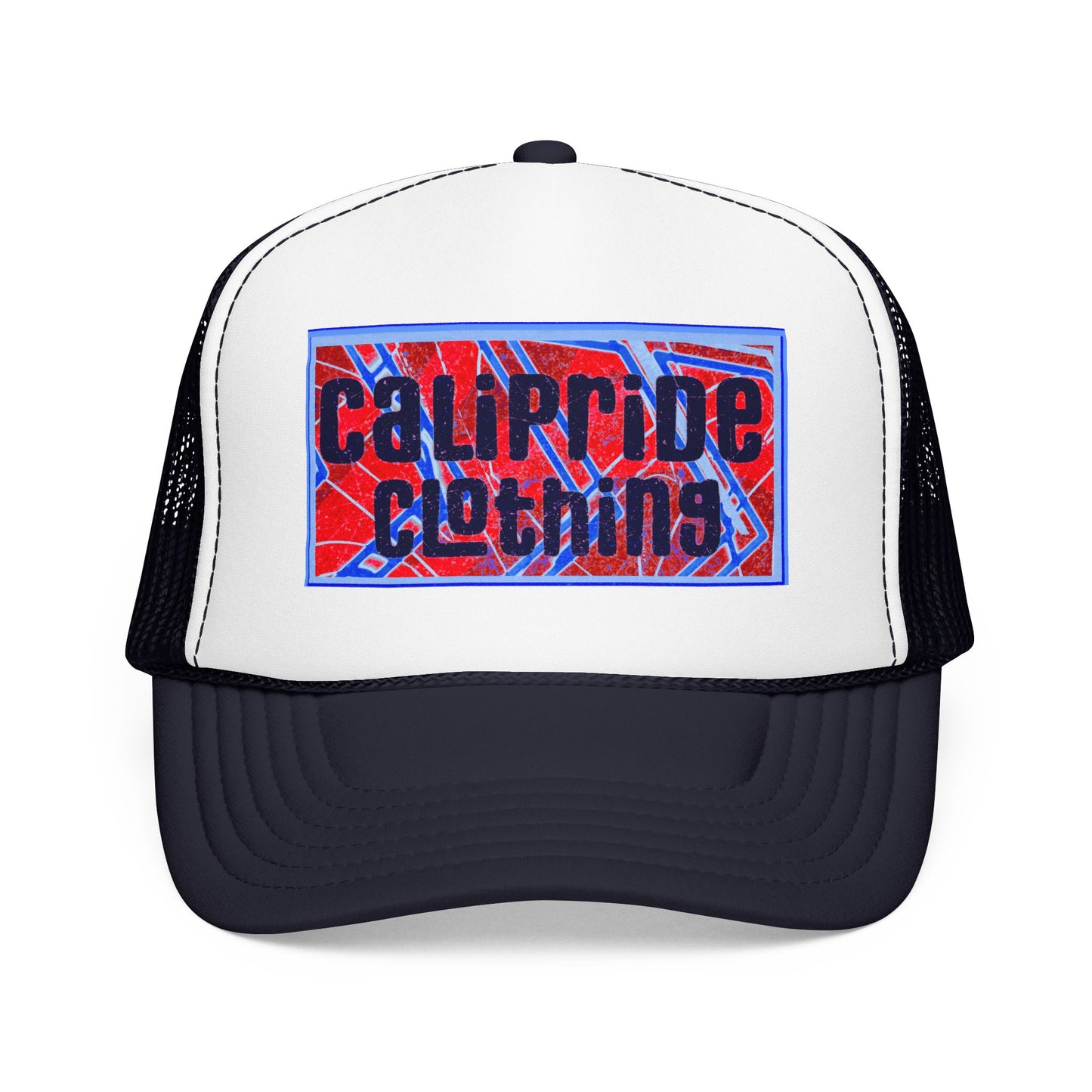 Surf & Beach Collection - Bold & Big Color Vibes, Calipride Clothing Retro Foam Trucker Hat – DFT printing