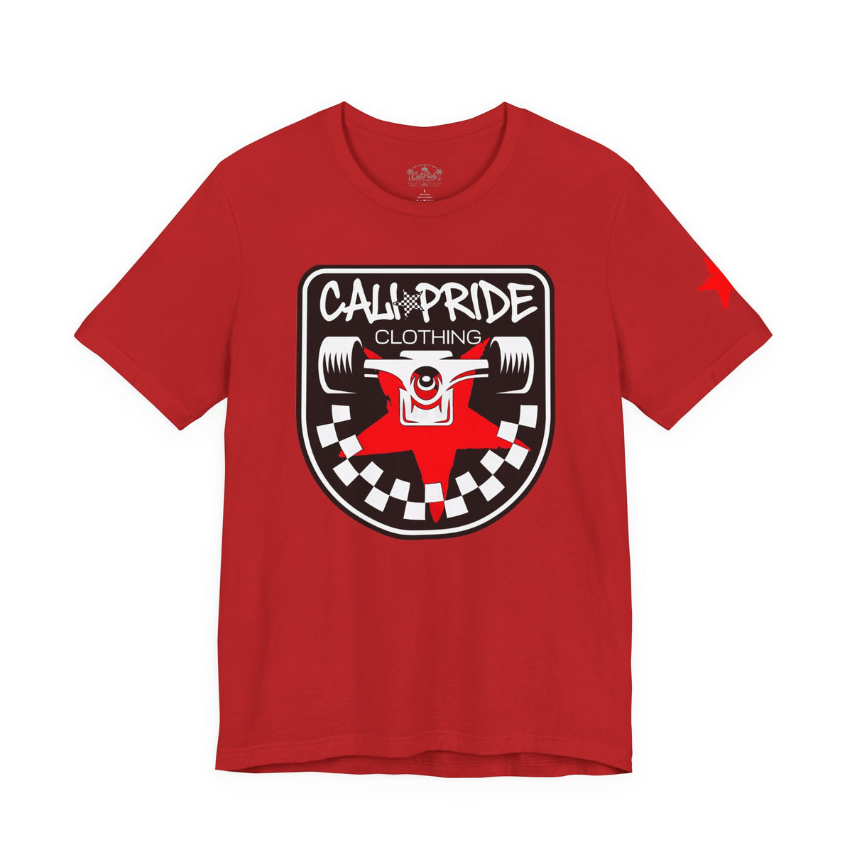 Copy of Concrete & Scars Skatewear Collection - Checkered Truck Emblem, Graphic T-Shirt — CaliPride Clothing