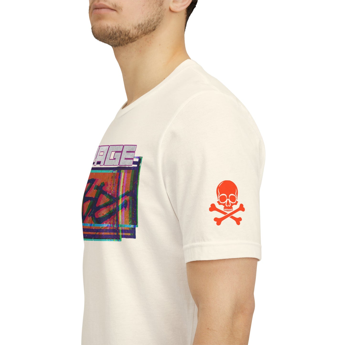 Urban Underground Collection - Distorted Savage Vibe, Graphic T Shirt - CaliPride Clothing