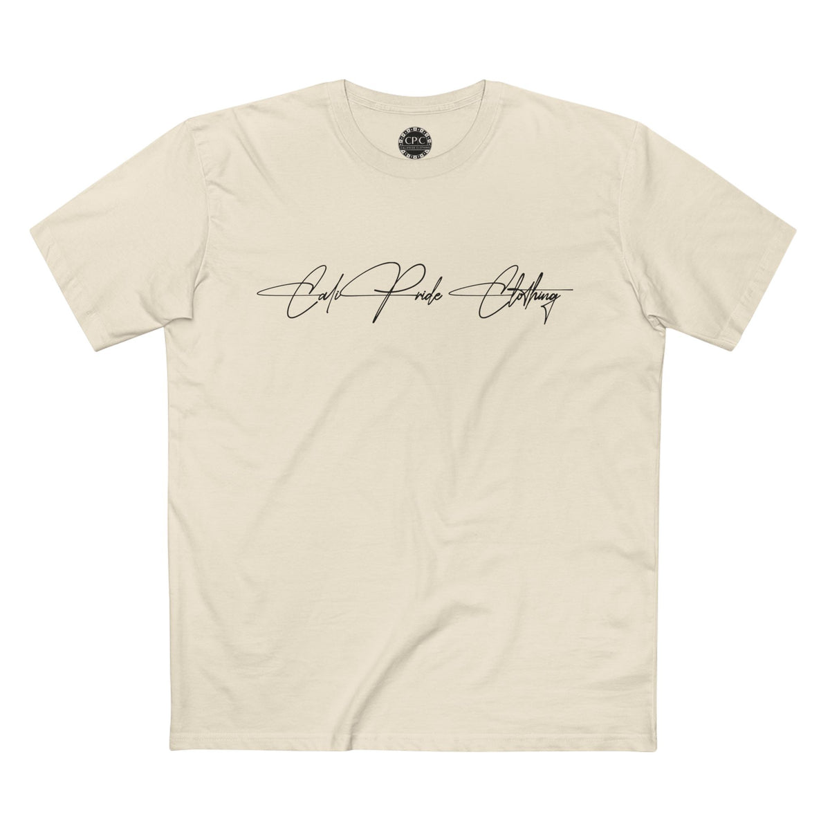 The Elite Collection - Founder's Signature No. 1 Essentials, Premium T-Shirt, black logo - CaliPride Clothing