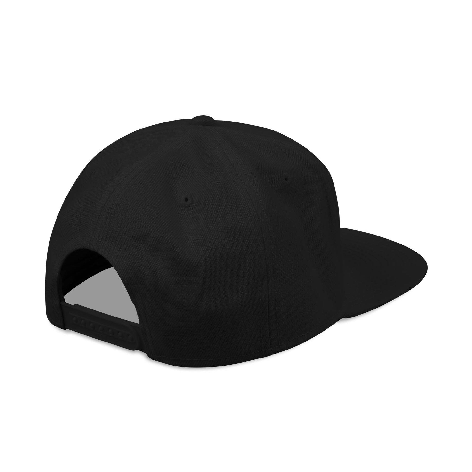 Pacific Works Collection - Signature Logo, Offset, Flat Bill Snapback Hat — CaliPride Clothing