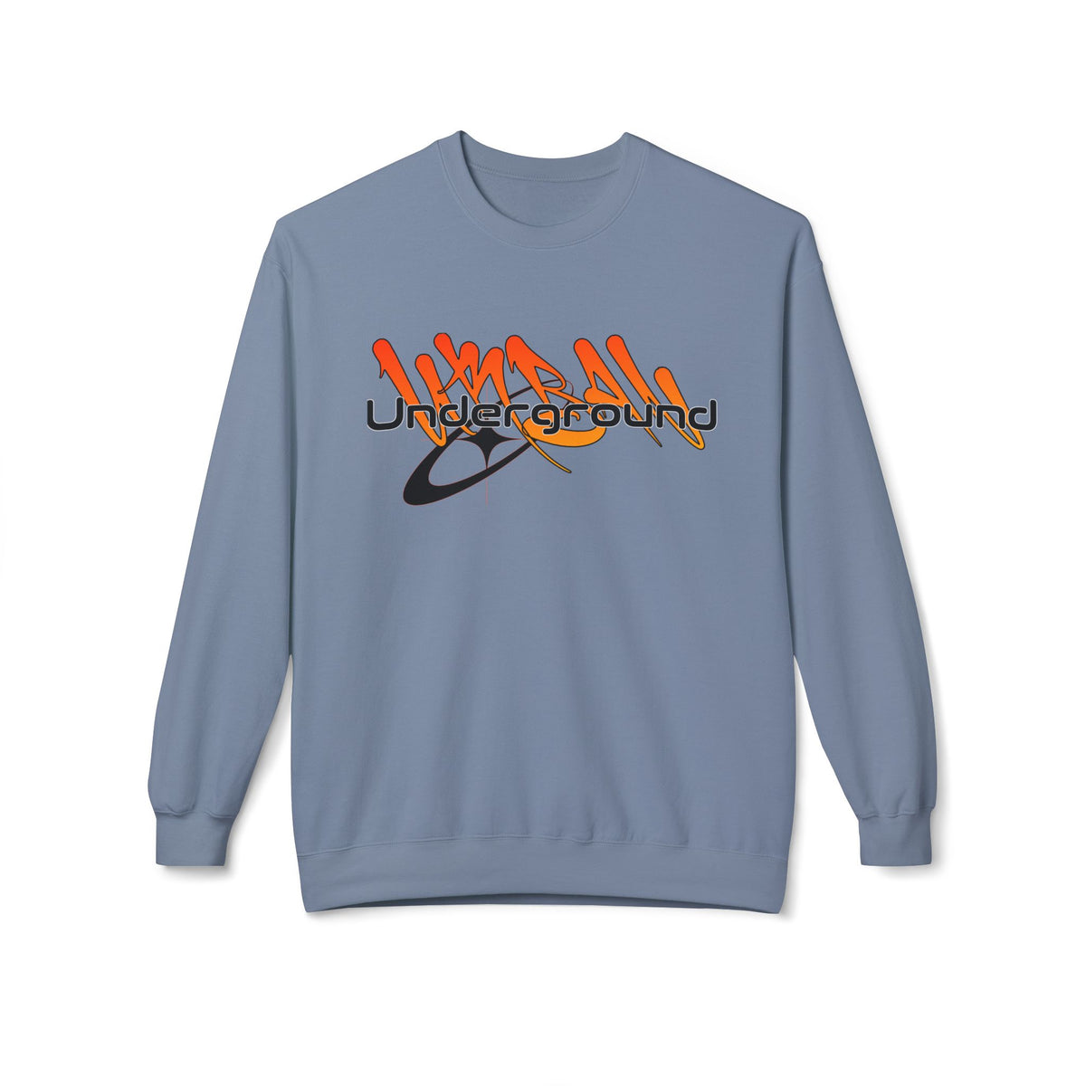 Urban Underground Collection - Graffiti Urban Star, Graphic Sweatshirt - CaliPride Clothing