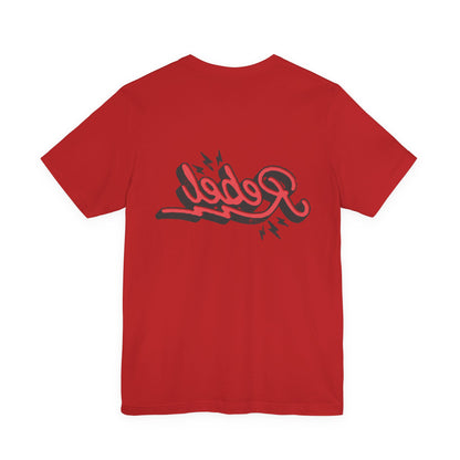 Punk Resurrected Collection - "Rebel" in Reverse, Double sided Graphic T‑Shirt - CaliPride Clothing