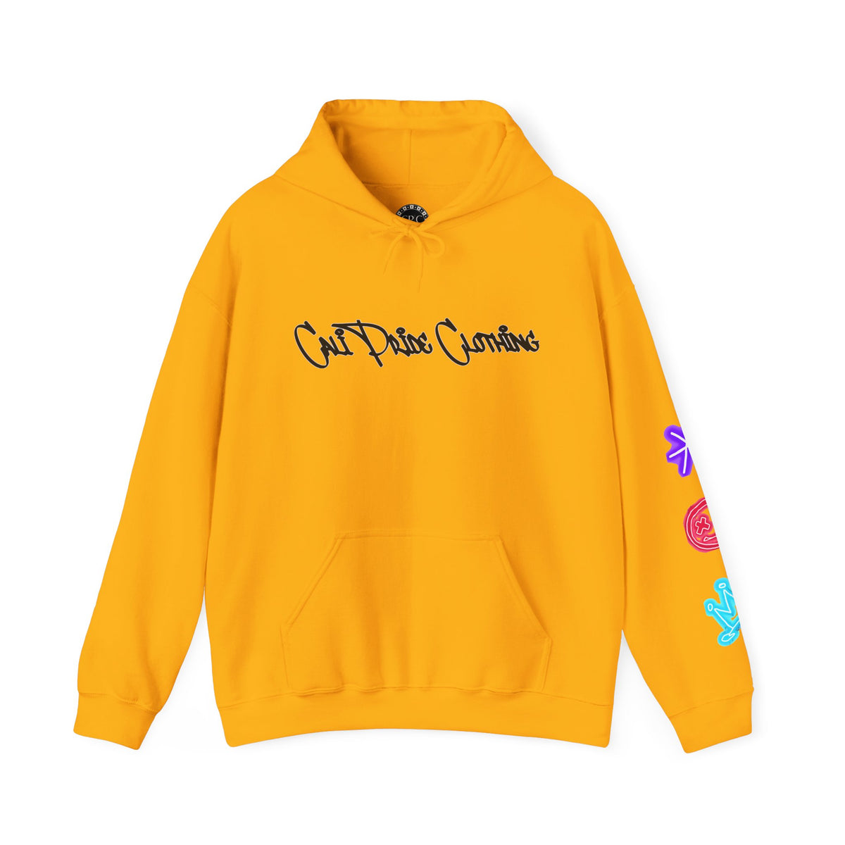 Skate & Surf Collection - Neon Skizzy Skater Graphic Hoodie, multiple colors | CaliPride Clothing