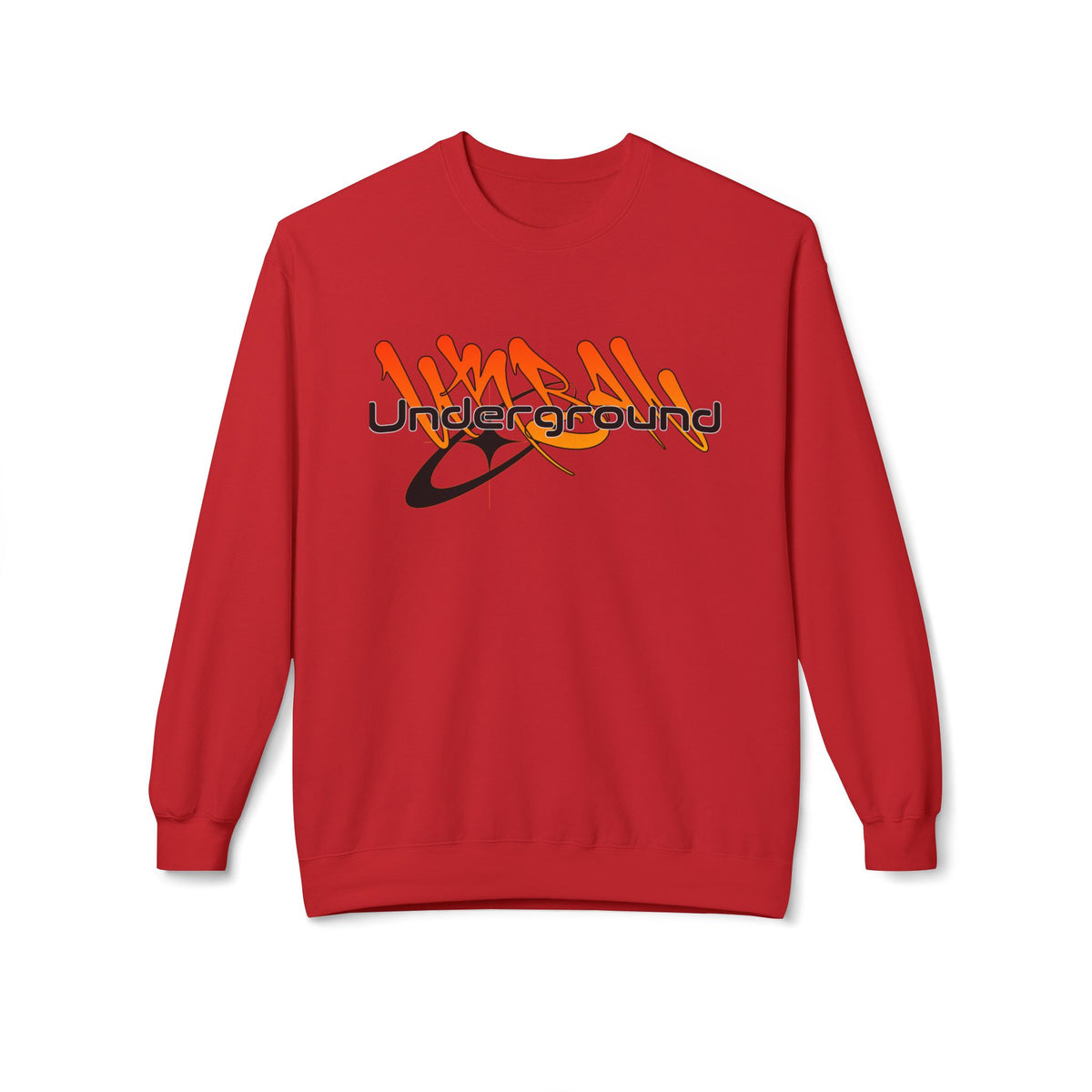 Urban Underground Collection - Graffiti Urban Star, Graphic Sweatshirt - CaliPride Clothing