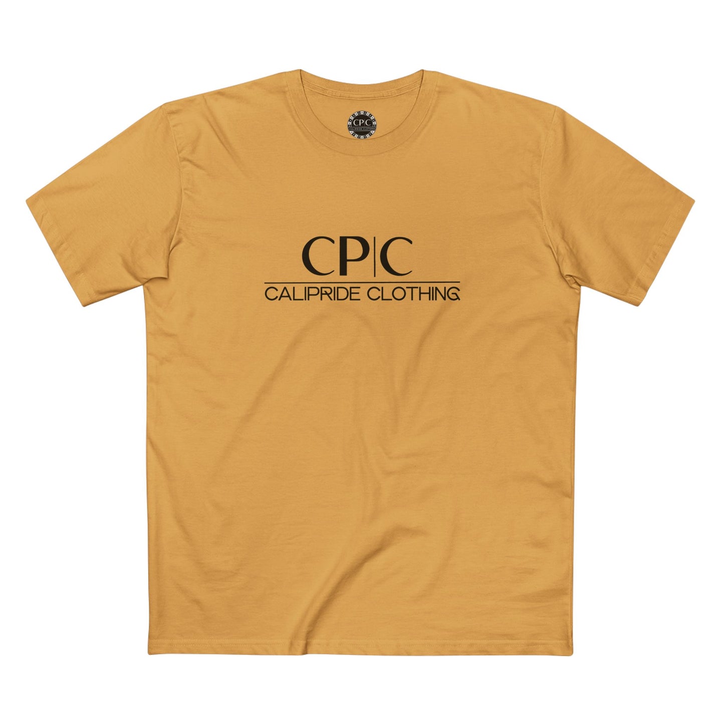 The Elite Collection - Signature Essentials, CP | C, Premium T-Shirt, black logo - CaliPride Clothing