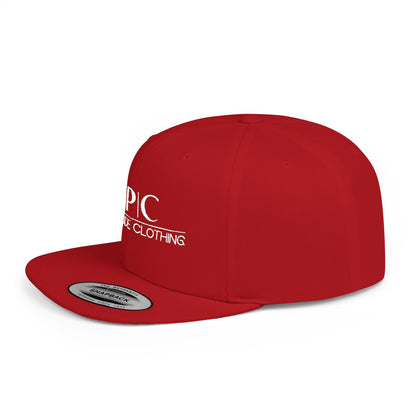 West Coast culture, Flat Bill Snapback | Embroidered Circular Badge - CP | C Elite, CaliPride Clothing