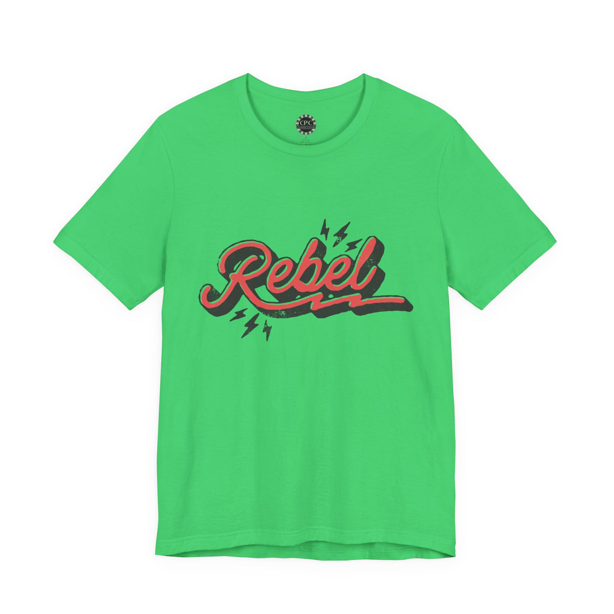 Punk Resurrected Collection - "Rebel" in Reverse, Double sided Graphic T‑Shirt - CaliPride Clothing