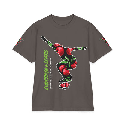 Concrete & Scars Skatewear Collection - Chery Shredder, Graphic T‑Shirt — CaliPride Clothing
