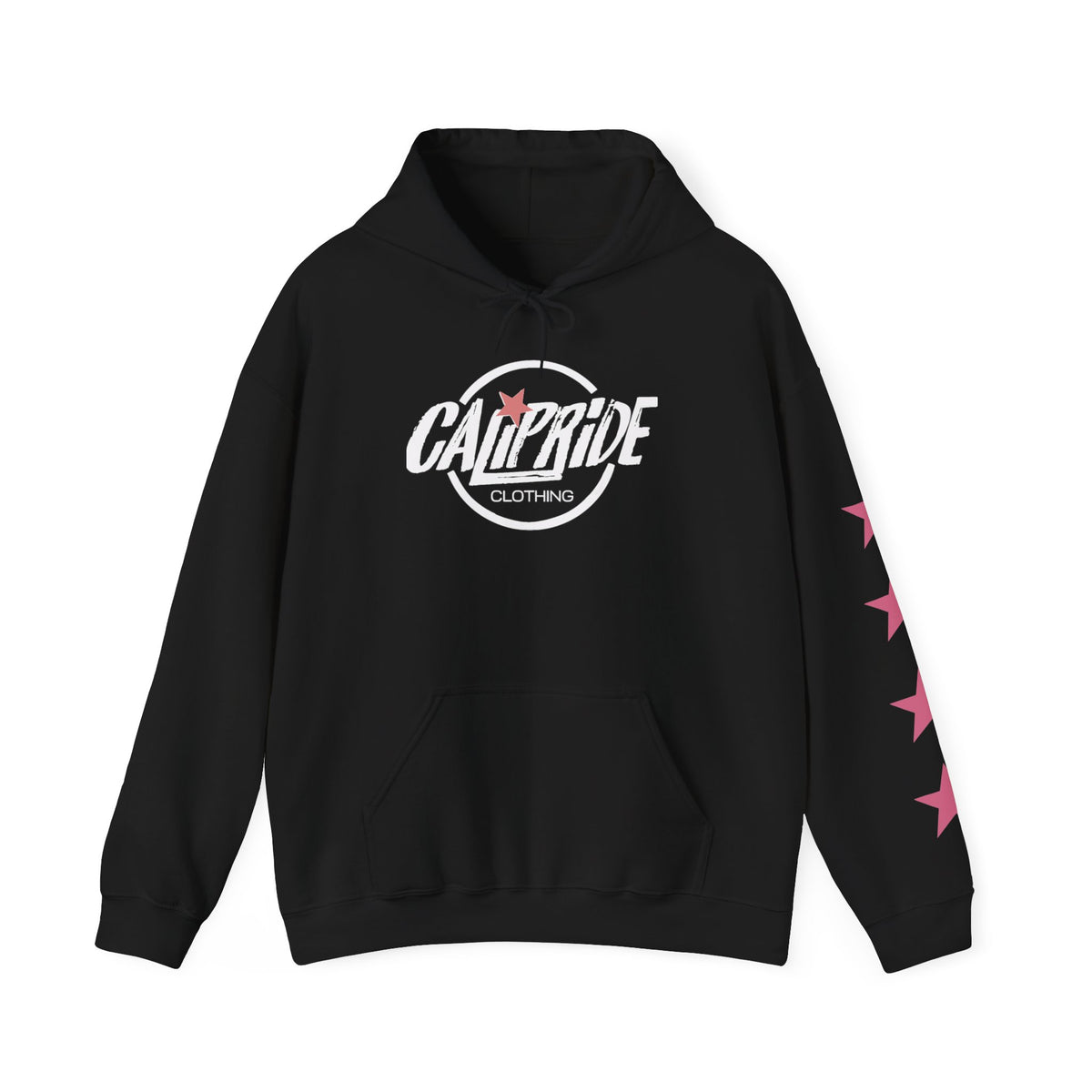 Urban Underground Collection | West Coast Vibe series - Multicolor Graphic & Stars Hoodie - CaliPride Clothing