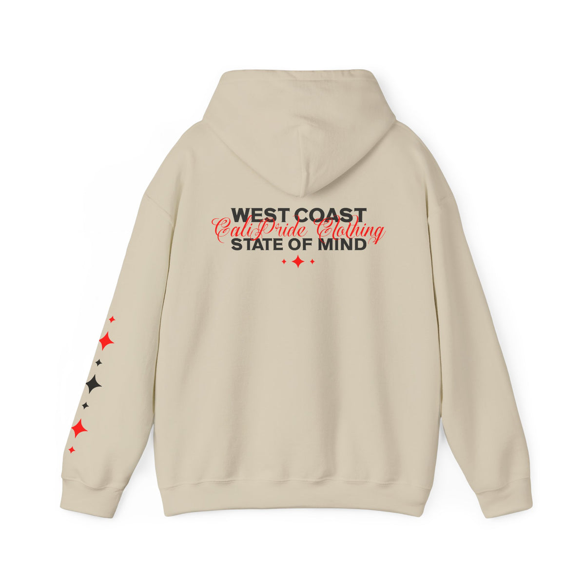 The Elite Collection - Elite Society, West Coast State of Mind, Premium Hoodie - CaliPride Clothing