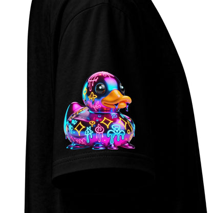 Urban Underground Collection - Neon Drip, Rub'a Ducky, Graphic 4-way T Shirt - CaliPride Clothing