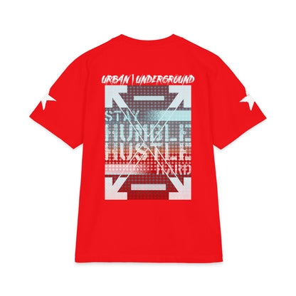 Urban Underground Collection - 'Stay Humble, Hustle Hard' double sided Rockstar Graphic T Shirt — CaliPride Clothing