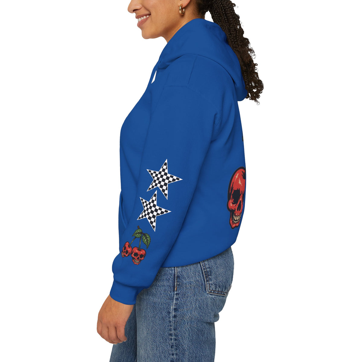 Skate & Surf Collection - Angry Cherry, Graphic Hoodie | CaliPride Clothing