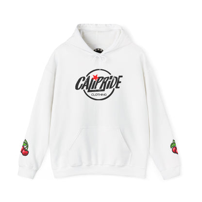 Urban Underground Collection - West Coast State of Mind, Checkers & Cherries Sugar Skull Hoodie - CaliPride Clothing