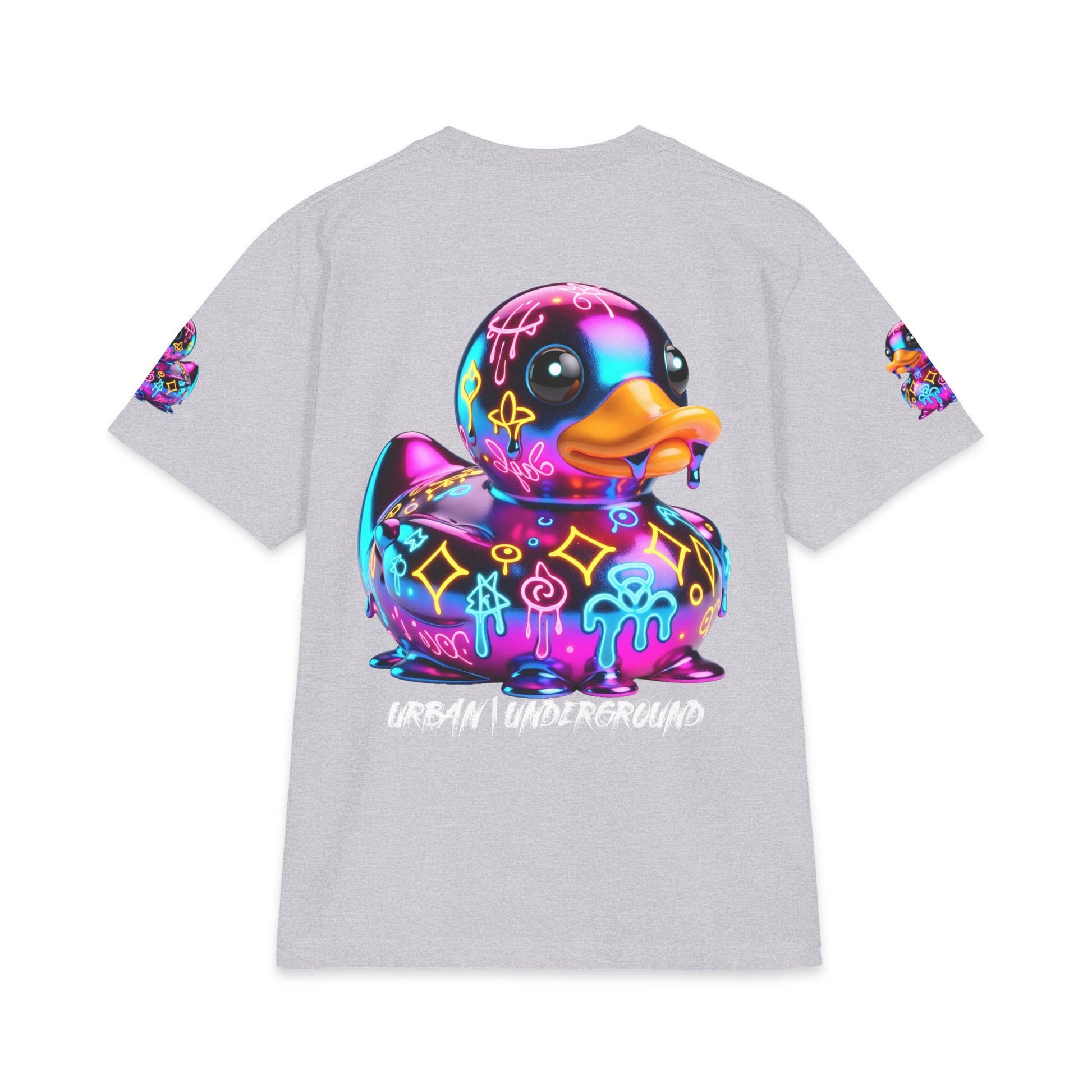 Urban Underground Collection - Neon Drip, Rub'a Ducky, Graphic 4-way T Shirt - CaliPride Clothing