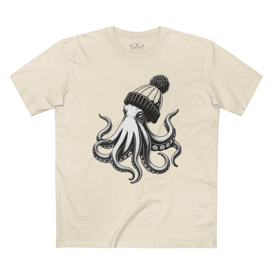 Pacific Works Collection - Ink & Iron, Hipster Octopus Graphic T-Shirt — CaliPride Clothing
