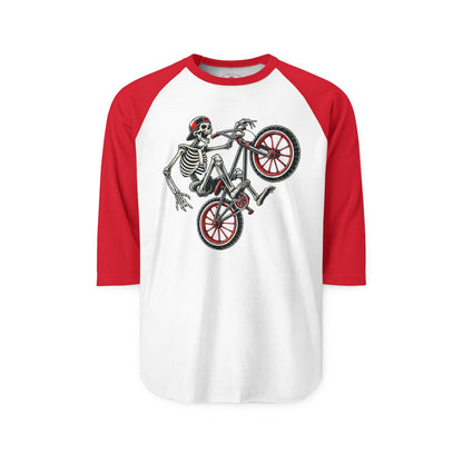 Skate & Surf Raglan Collection - Ride Til' I Die, Graphic Raglan Tee — CaliPride Clothing